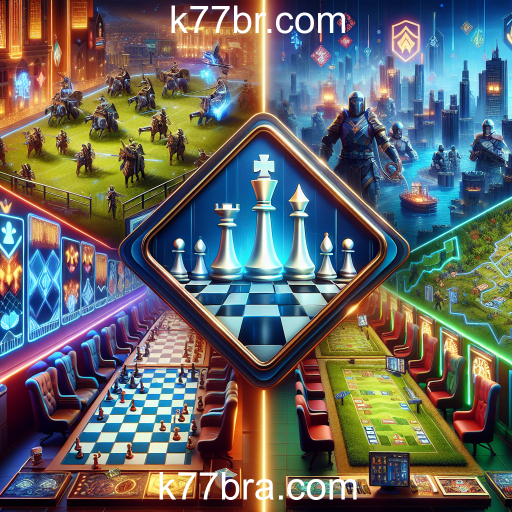Descubra o Mundo dos Jogos de Estratégia no k77br.com